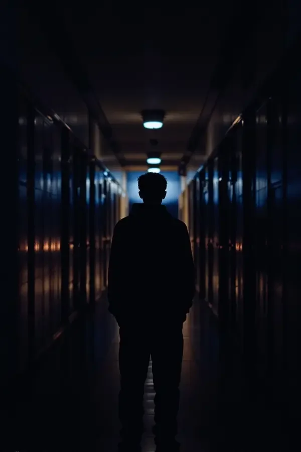 晚风里的少年